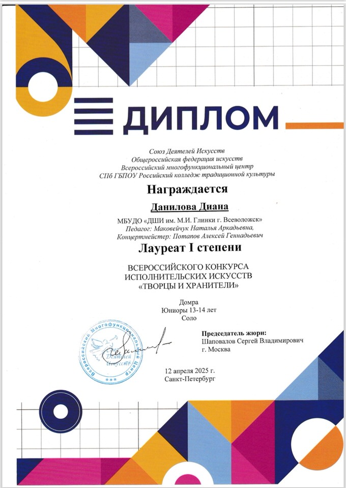 Данилова Д